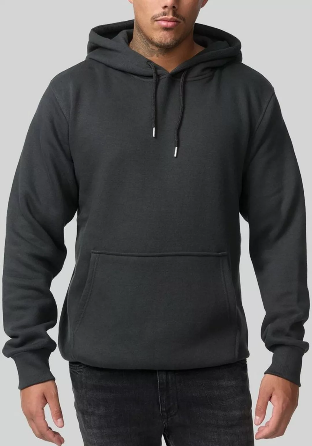 Smith & Solo Kapuzensweatshirt Hoodie Herren Kapuzenpullover (1-tlg) Baumwo günstig online kaufen