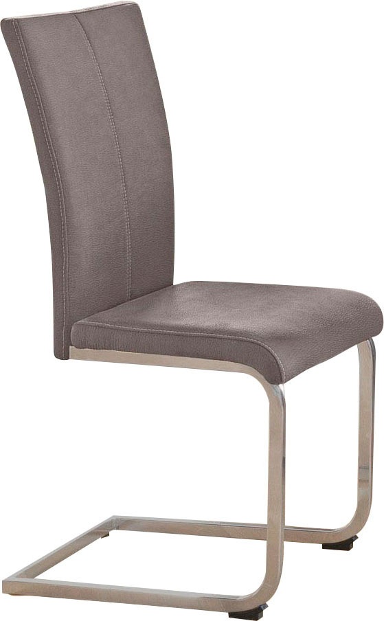 Home affaire Freischwinger "Nils", (Set), 2 St., Luxus-Microfaser Lederopti günstig online kaufen