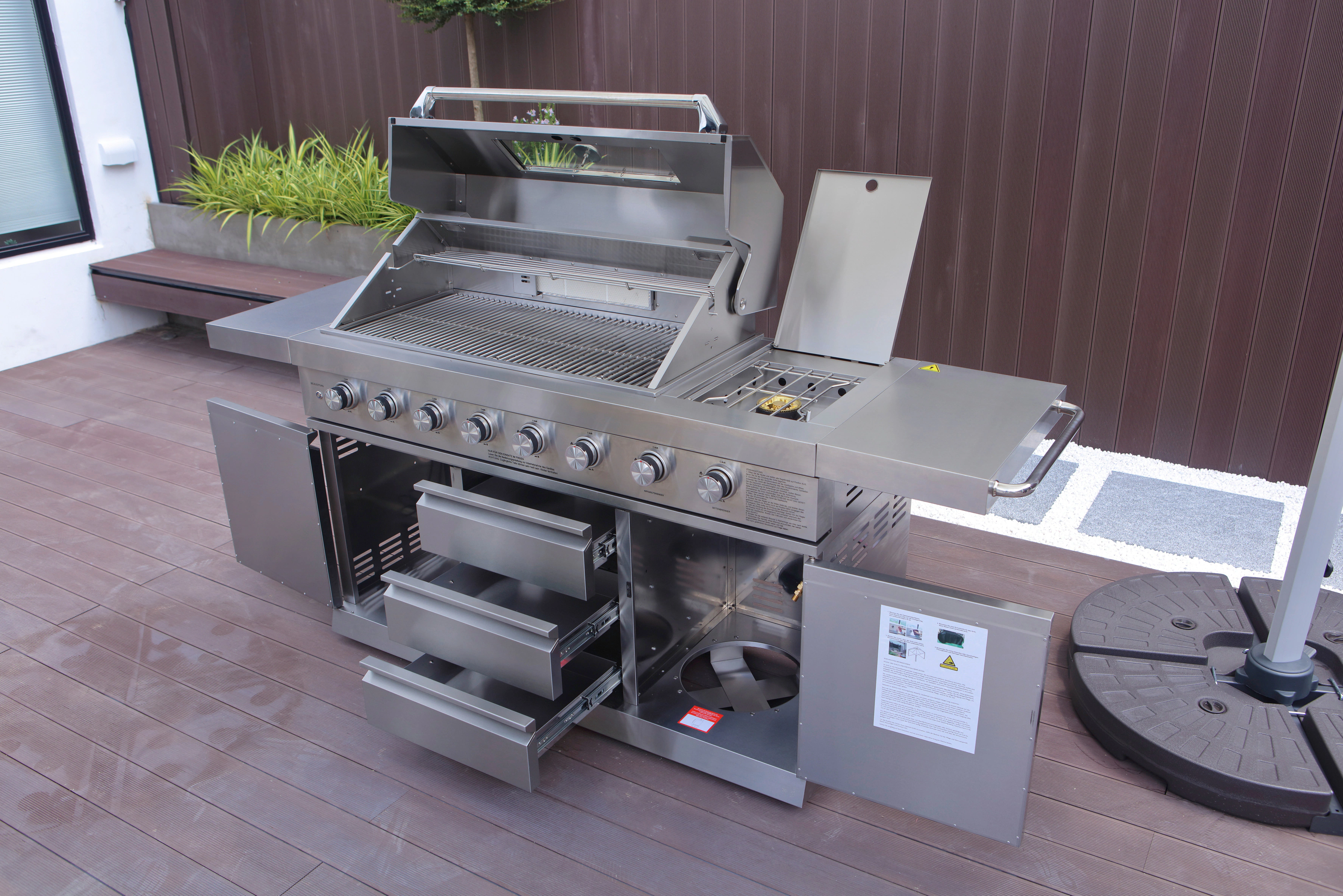 Buschbeck Gasgrill "Outdoorküche Bristol" günstig online kaufen