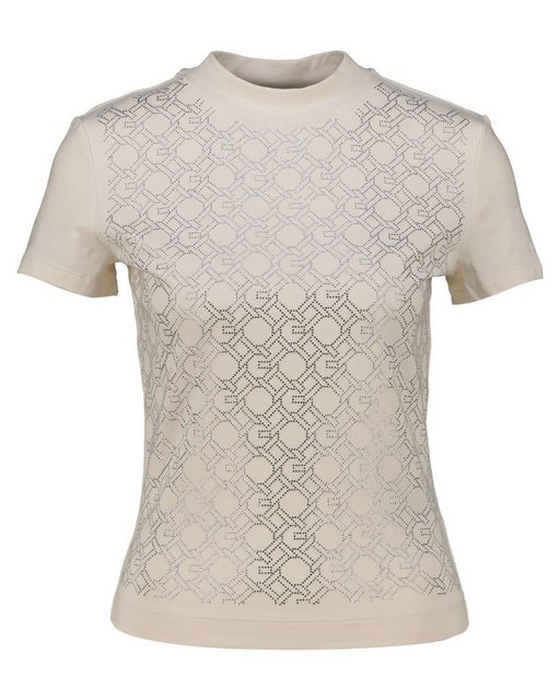 Guess T-Shirt Damen T-Shirt mit Strass Cropped Fit (1-tlg) günstig online kaufen