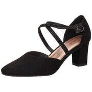 Via della Rosa Spangenpumps Damen schwarz günstig online kaufen