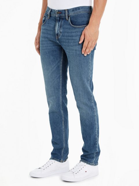 Tommy Hilfiger Straight-Jeans "STRAIGHT DENTON STR CREST INDIGO" günstig online kaufen