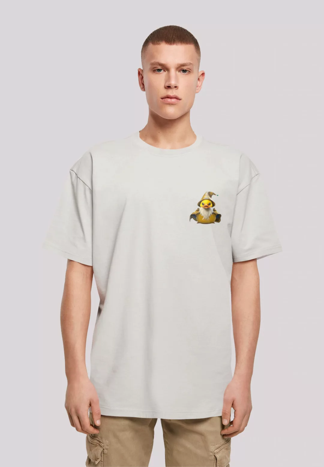 F4NT4STIC T-Shirt "Rubber Duck Wizard OVERSIZE TEE", Print günstig online kaufen