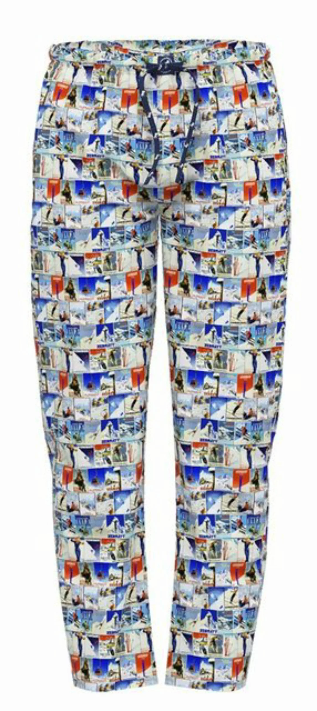 A Fish named Fred Pyjamahose Herren Pyjamahose (1-tlg) Baumwolle Modisches günstig online kaufen