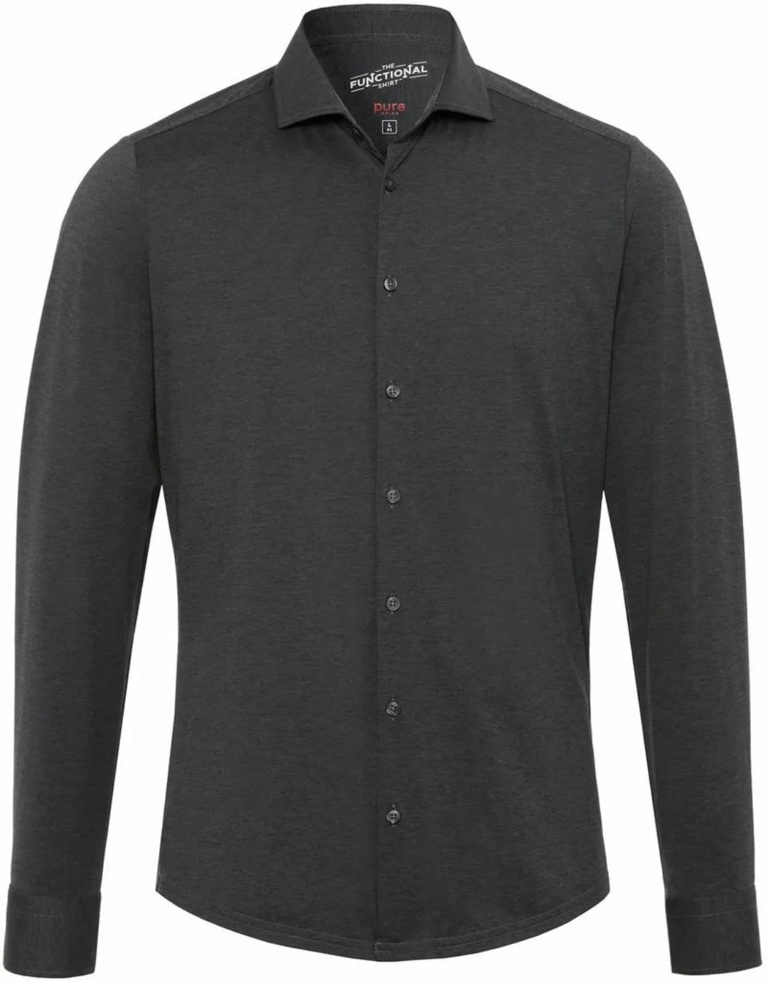 Pure H.Tico The Functional Dunkel Grau Shirt - Größe 39 günstig online kaufen