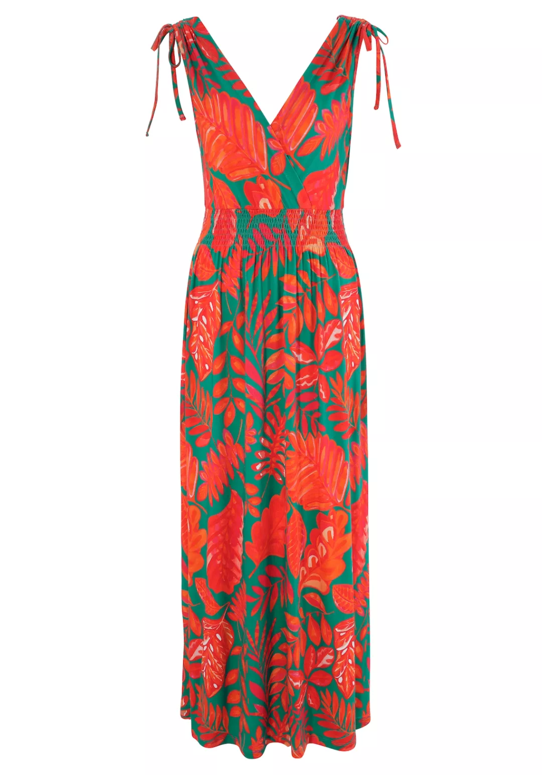 Aniston SELECTED Sommerkleid, mit breiten Trägern zum Raffen günstig online kaufen
