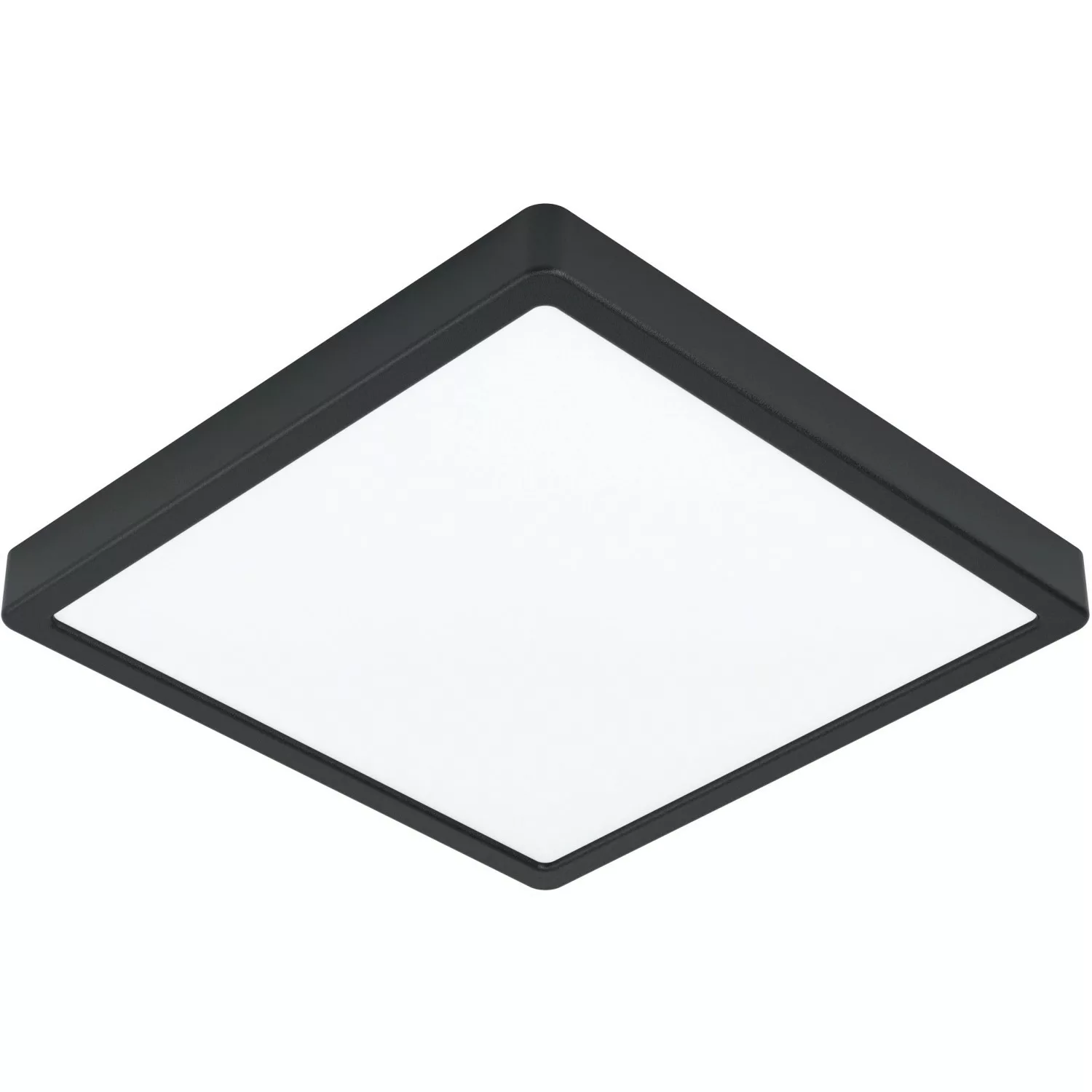 Eglo LED-Deckenleuchte Argolis 2 eckig Schwarz Weiß günstig online kaufen