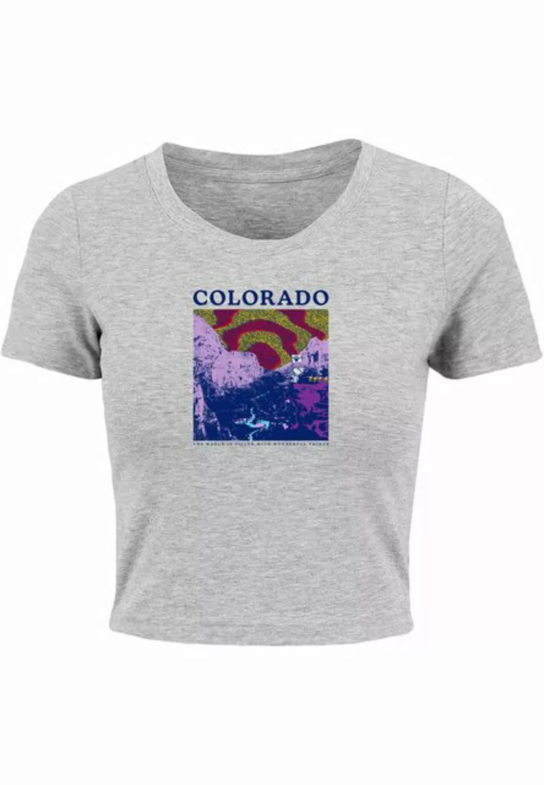 Merchcode T-Shirt Merchcode Damen Ladies Peanuts - Colorado Cropped Tee (1- günstig online kaufen