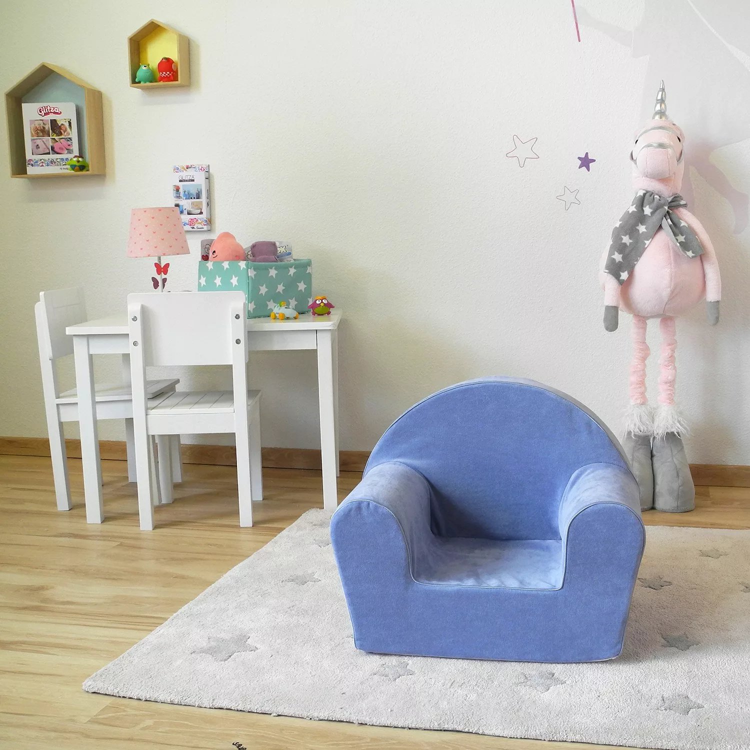 Knorrtoys® Sessel »Soft Blue«, für Kinder; Made in Europe günstig online kaufen
