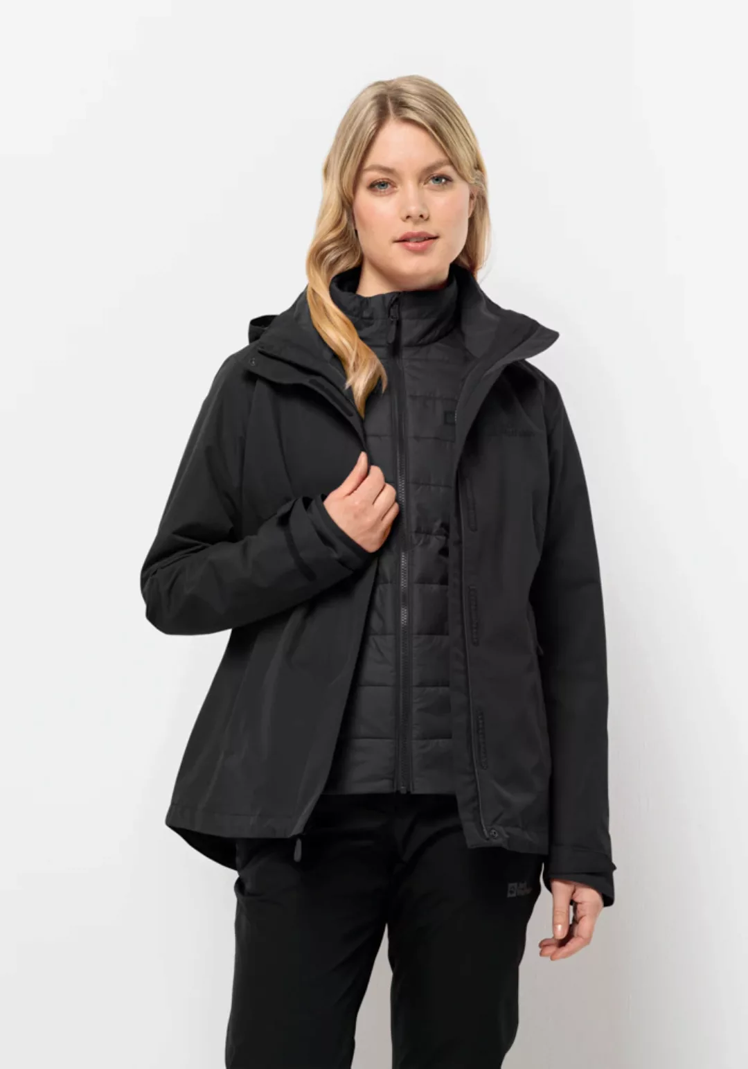 Jack Wolfskin 3-in-1-Funktionsjacke "GEISSHORN 3IN1 JKT W", (2 teilig), mit günstig online kaufen