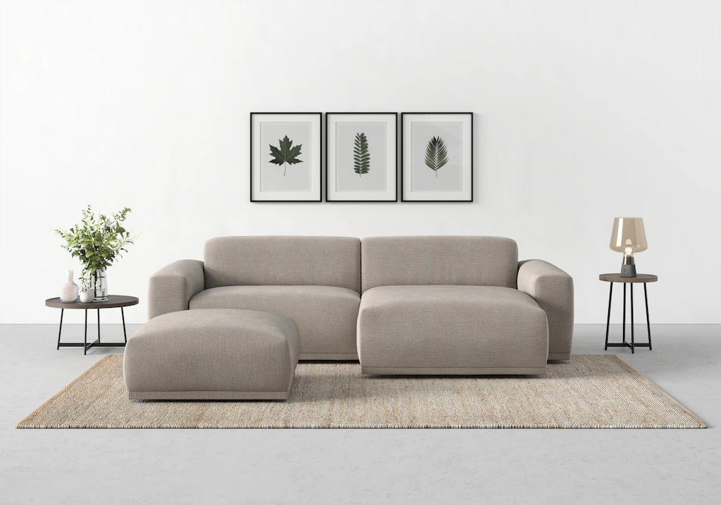 TRENDMANUFAKTUR Ecksofa "Braga, toller Sitzkomfort, L-Form,", mit hochwerti günstig online kaufen