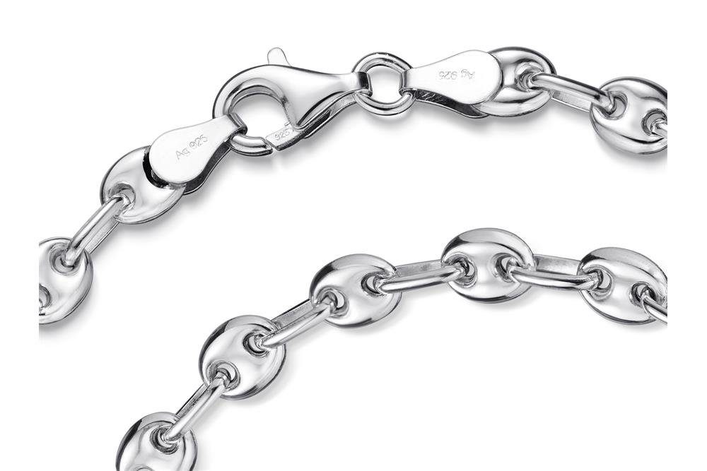 Silberkettenstore Silberarmband Kaffeebohnenkette Armband 5mm - günstig online kaufen