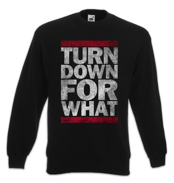 Urban Backwoods Sweatshirt Turn Down For What Sweatshirt Geek Nerd Music Mu günstig online kaufen