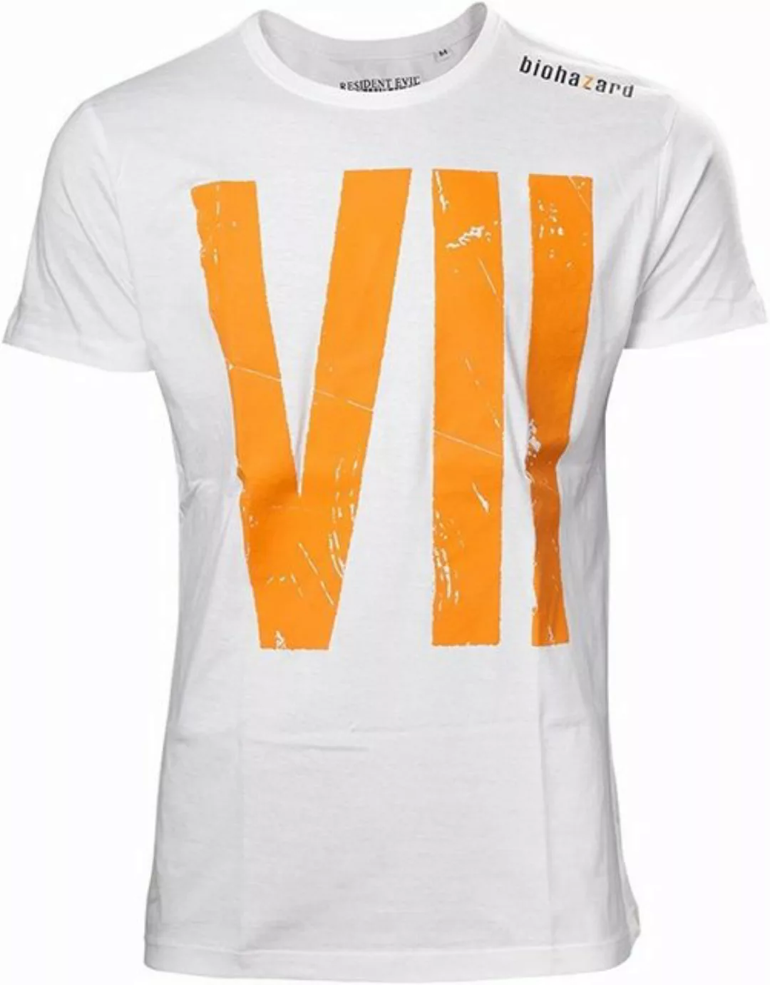 Bioworld Print-Shirt Resident Evil - Big GAME - T-Shirt WEISS - ORANGE günstig online kaufen