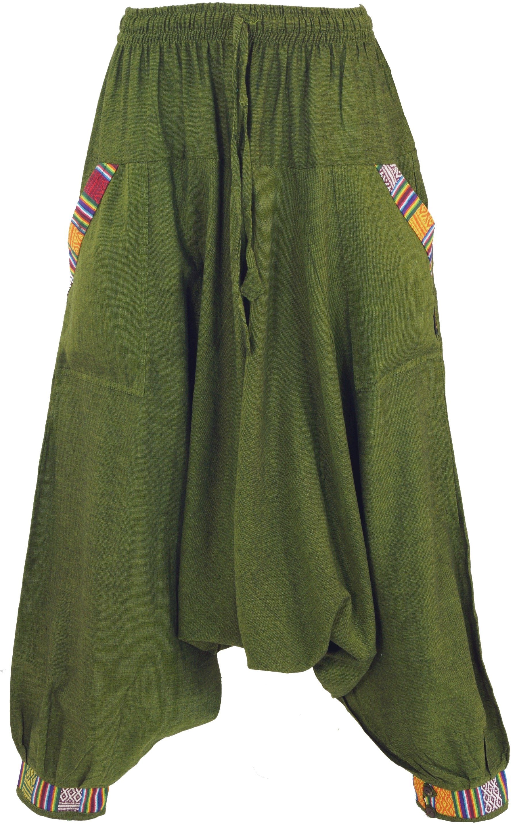 Guru-Shop Relaxhose Pluderhose, Aladinhose Nepali - günstig online kaufen