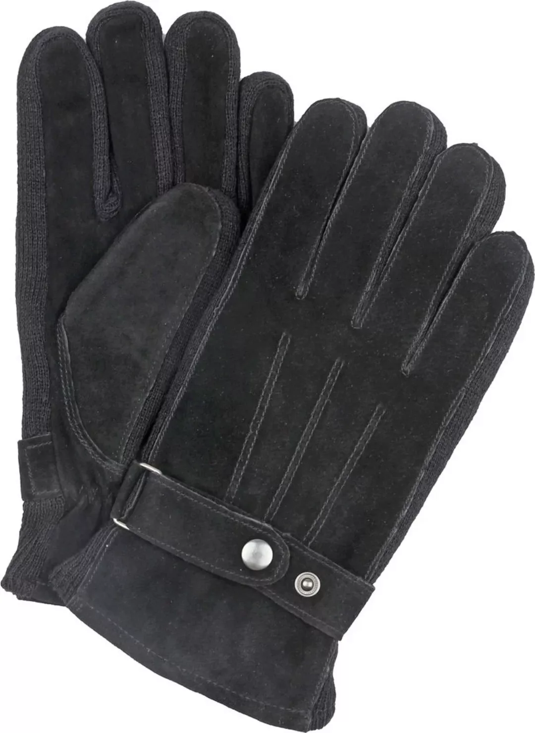 Suitable Suede Handschuh Schwarz - Größe 9.5 günstig online kaufen