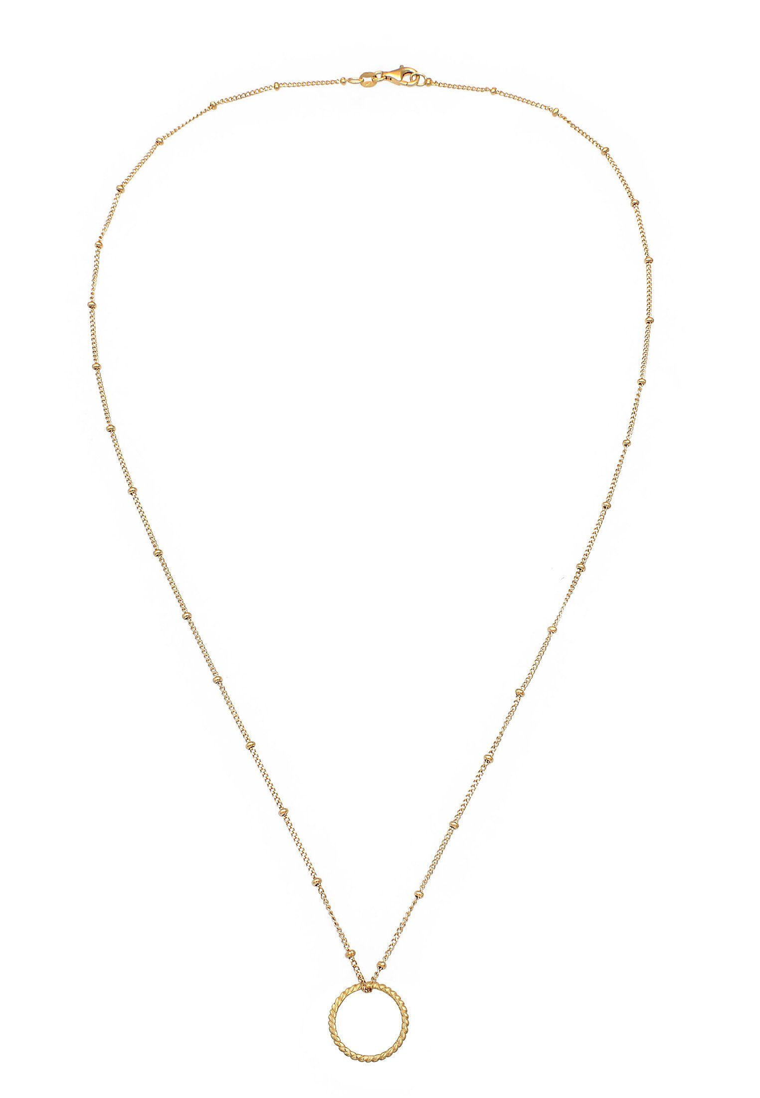 Elli Kette mit Anhänger Kreis Twisted günstig online kaufen
