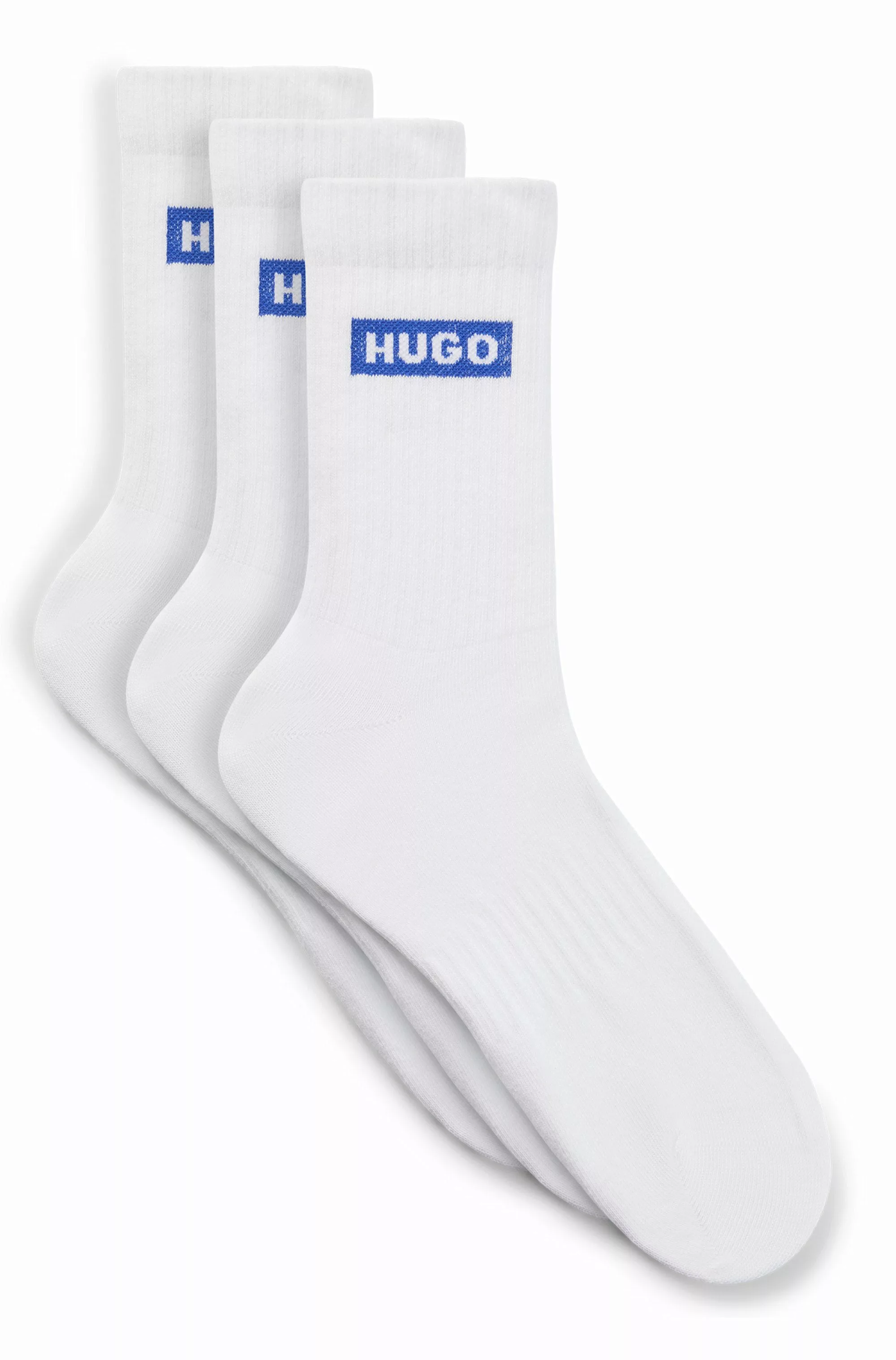 HUGO Socken 3P QS BLUE LOGO günstig online kaufen