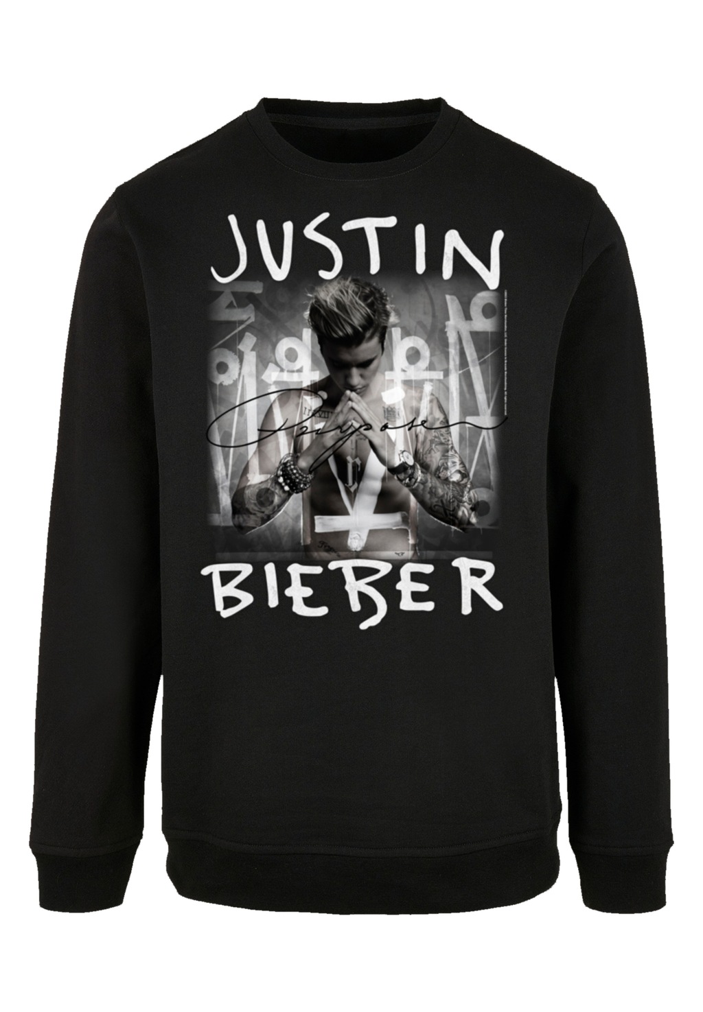 F4NT4STIC Sweatshirt "Justin Bieber Purpose Album Cover", Premium Qualität, günstig online kaufen