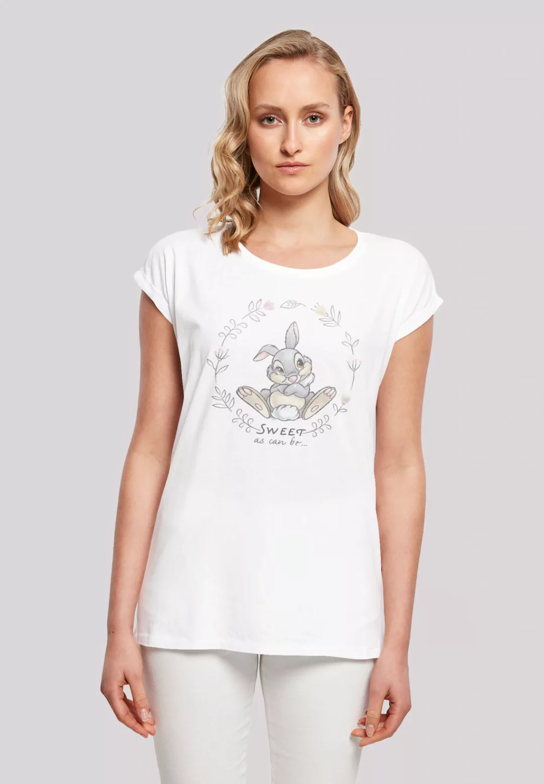 F4NT4STIC T-Shirt "Disney Bambi Klopfer Thumper Sweet As Can Be", Print günstig online kaufen