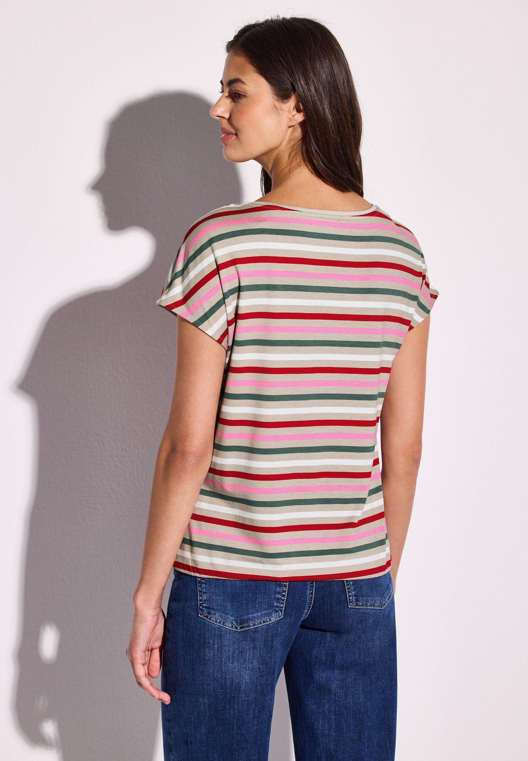 STREET ONE T-Shirt, aus softer Viskose günstig online kaufen