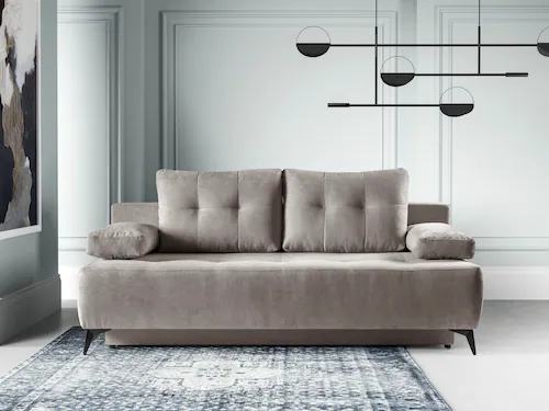 WERK2 Schlafsofa "Oakland", 2-Sitzer Sofa & Schlafcouch mit Bettkasten günstig online kaufen