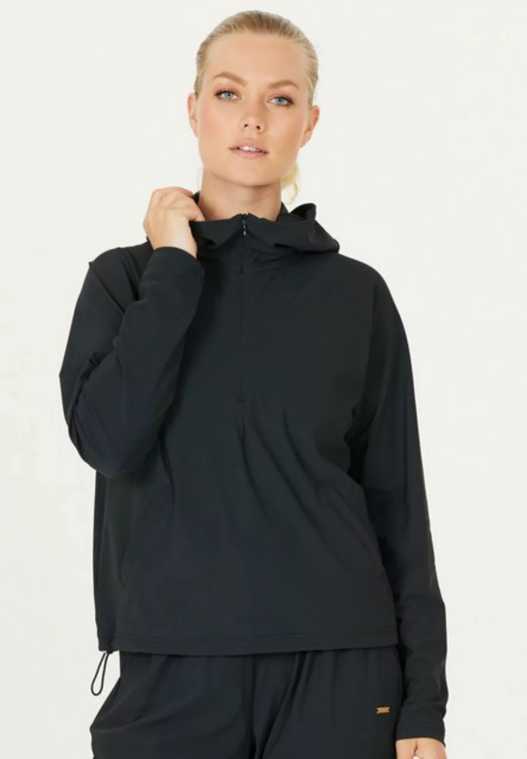 Endurance Athlecia Funktions-Kapuzensweatjacke Amisa W Stretch Hoody Black günstig online kaufen