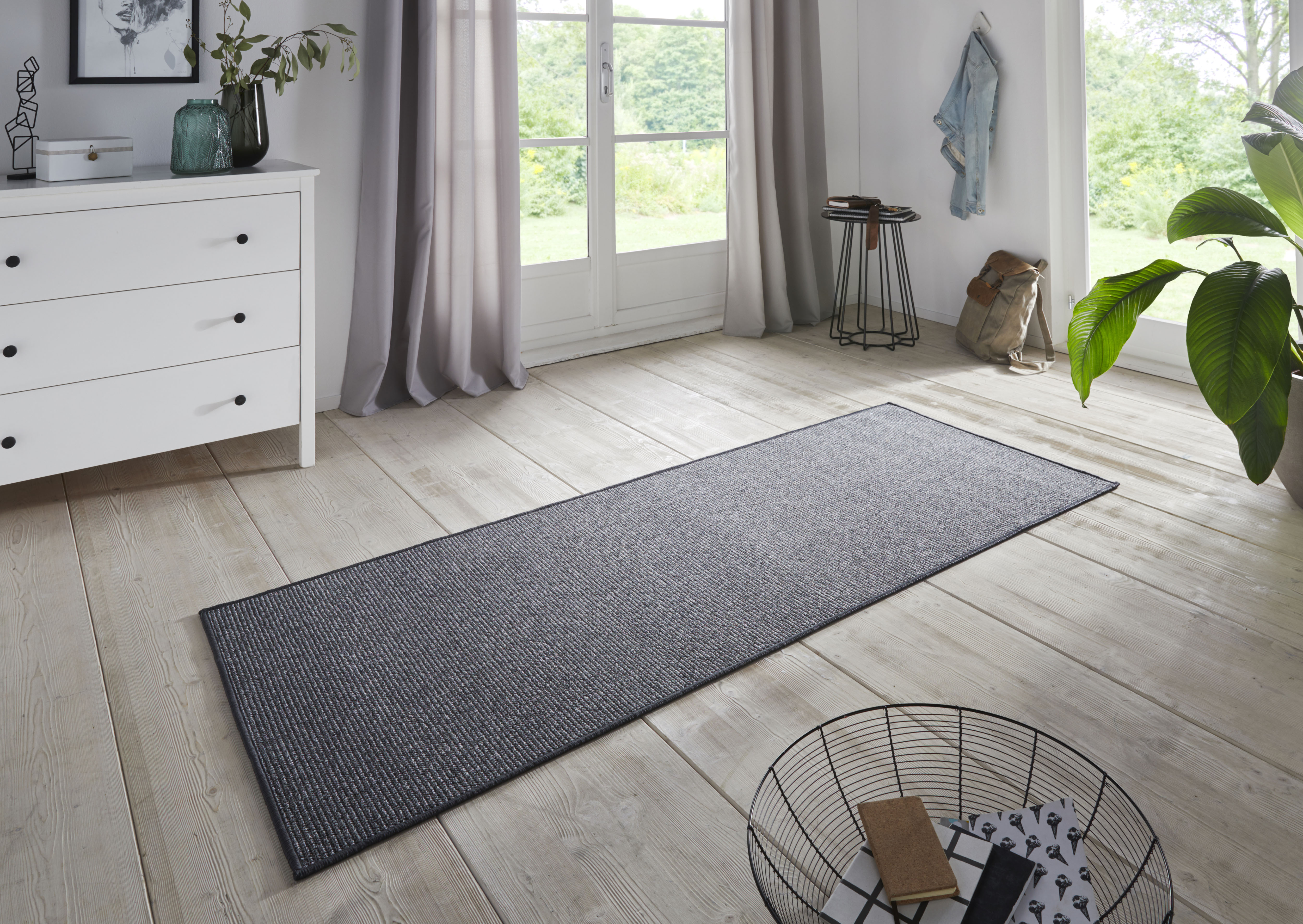 HANSE Home Läufer »Bouclé«, rechteckig, 5 mm Höhe, Rutschfest, Sisal Optik, günstig online kaufen