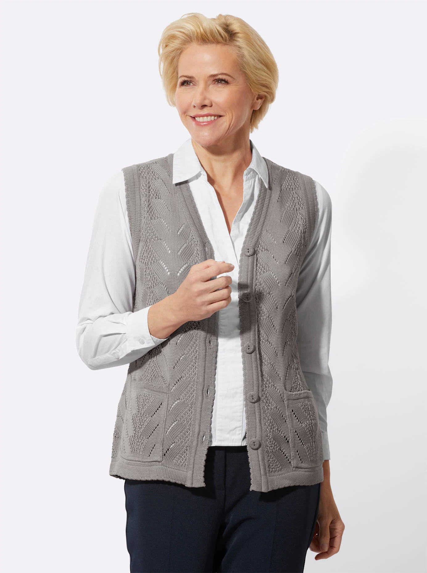Classic Strickweste günstig online kaufen