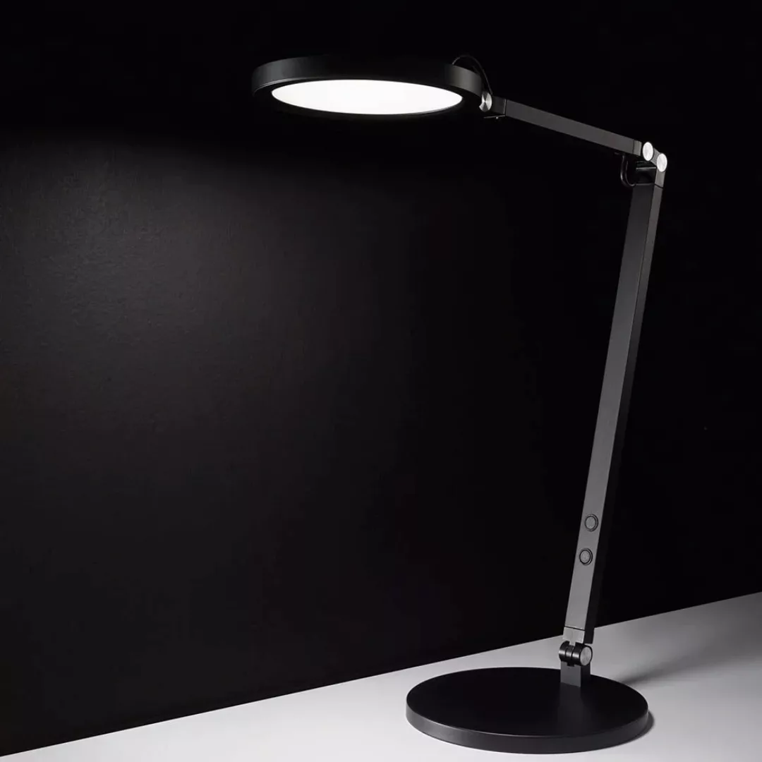 LED-Schreibtischleuchte Regina mit Dimmer, schwarz günstig online kaufen