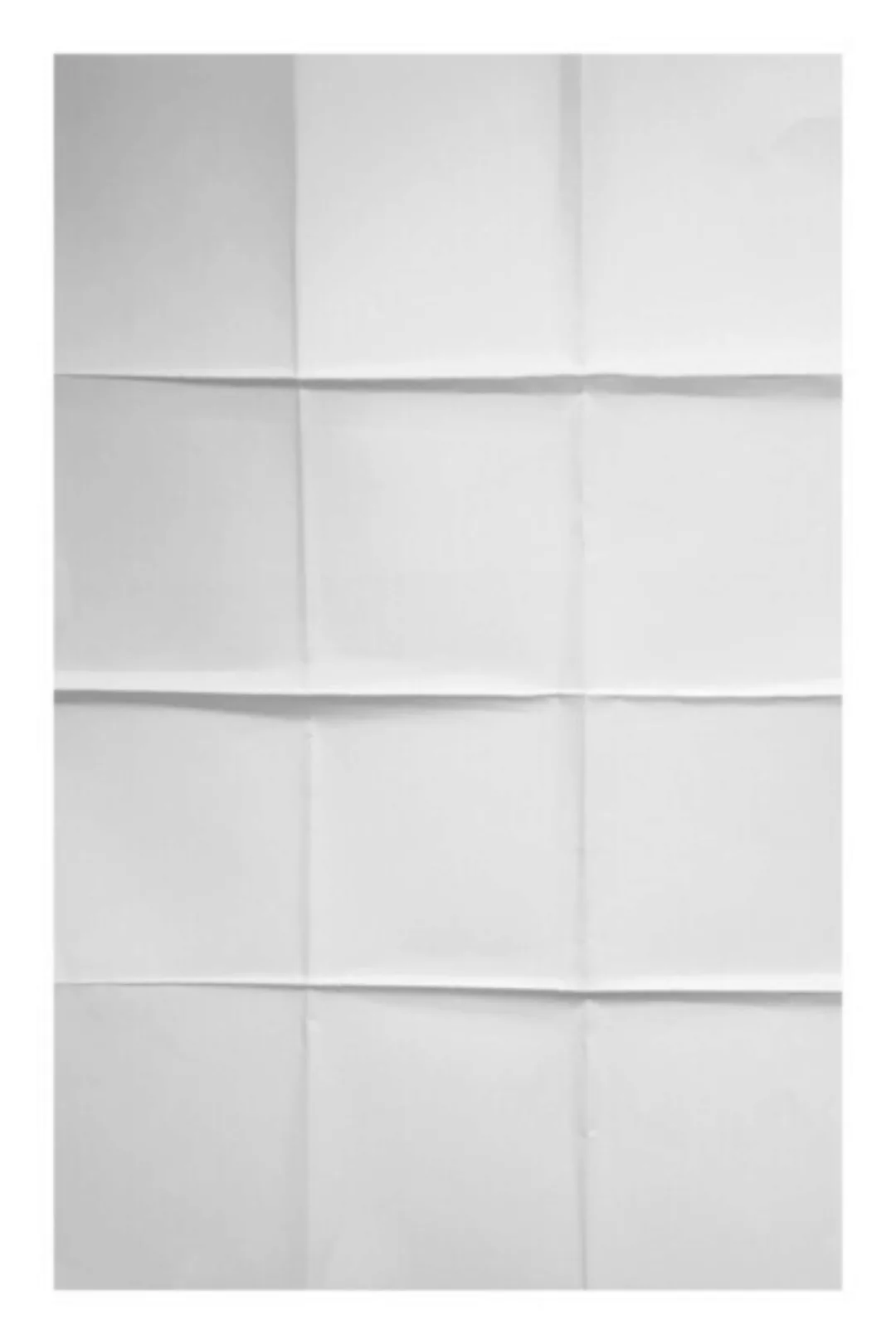 Poster / Leinwandbild - Paper Grid günstig online kaufen