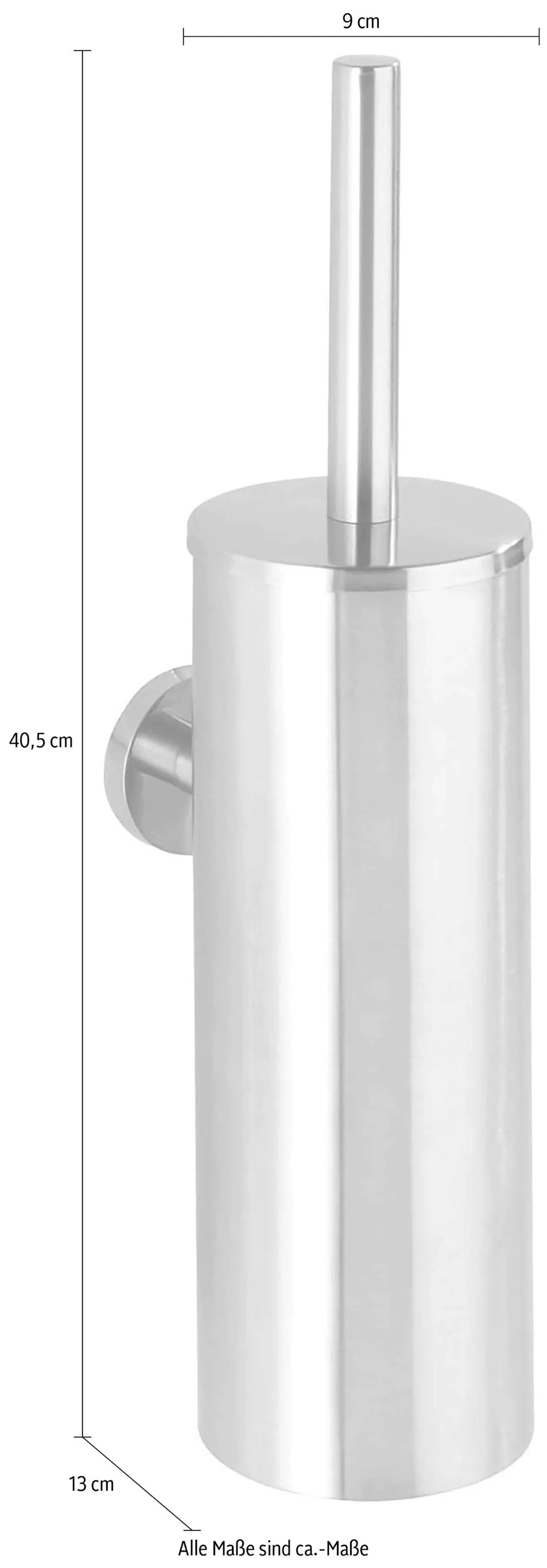 WENKO WC-Garnitur »Bosio«, aus Edelstahl-Polypropylen günstig online kaufen