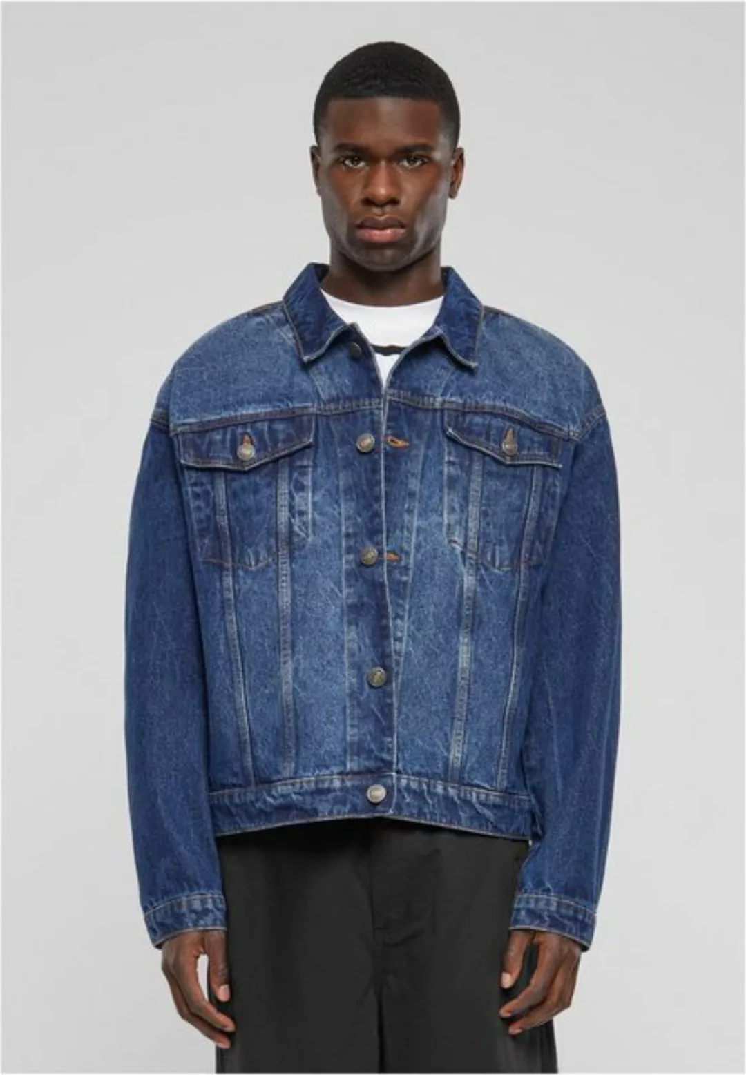 URBAN CLASSICS Jeansjacke Heavy Ounce Boxy Denim Jacket günstig online kaufen