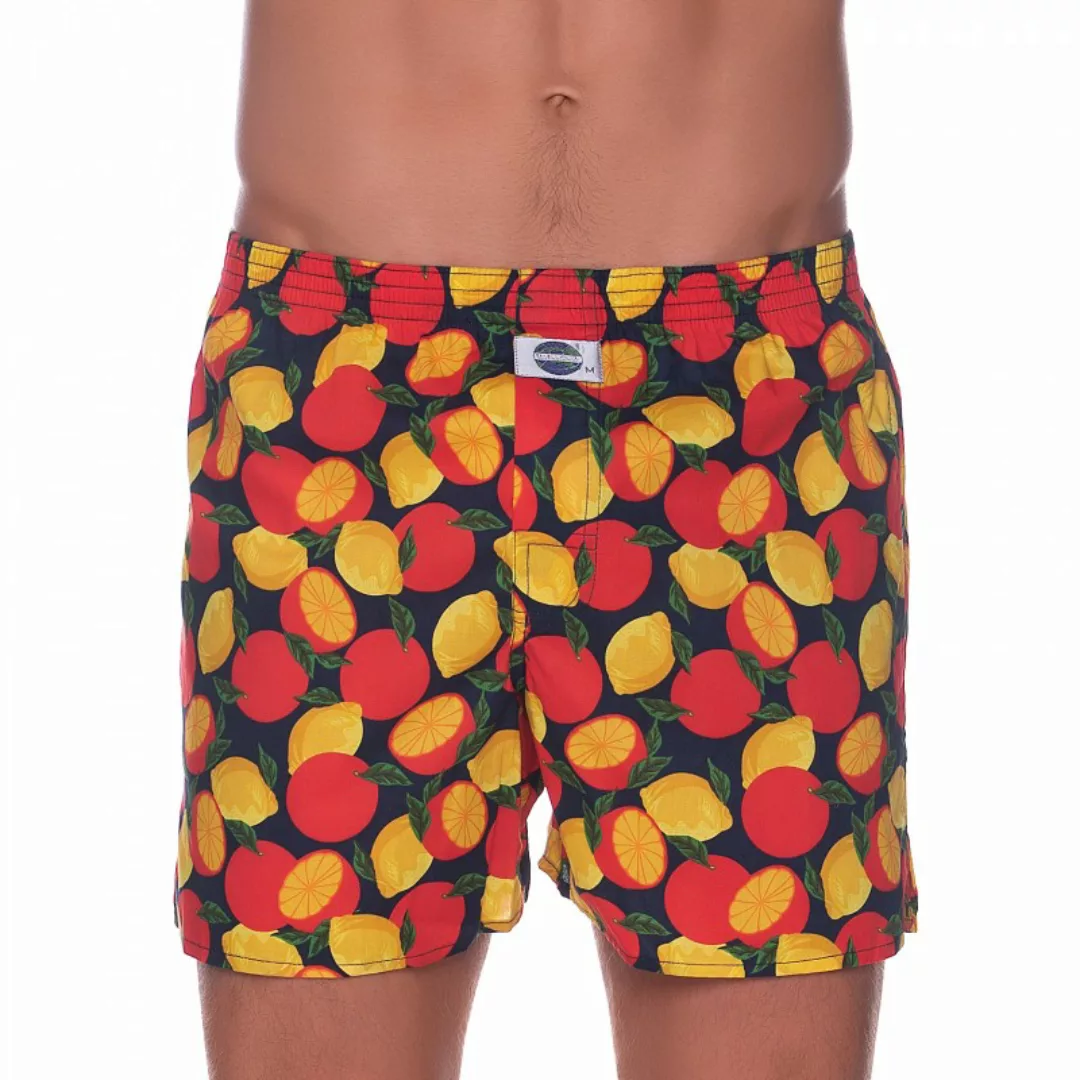 D.E.A.L International Boxershorts Gelb & Orange mit Motiv günstig online kaufen