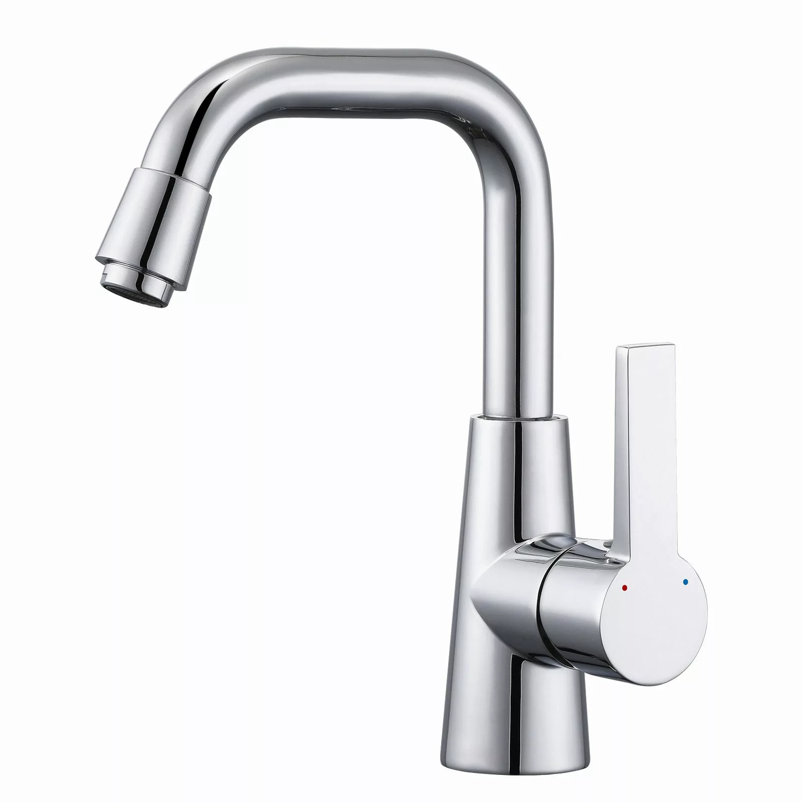 WOOHSE Waschtischarmatur Bad Armatur 360° Drehbar, günstig online kaufen