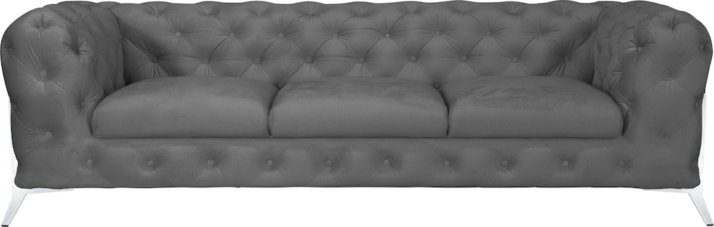 Leonique Chesterfield-Sofa "Amaury", aufwändige Knopfheftung, moderne Chest günstig online kaufen