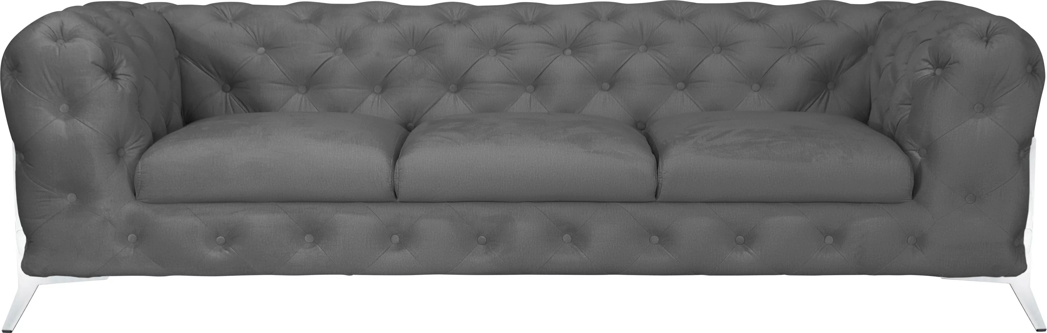 Leonique Chesterfield-Sofa "Amaury", aufwändige Knopfheftung, moderne Chest günstig online kaufen