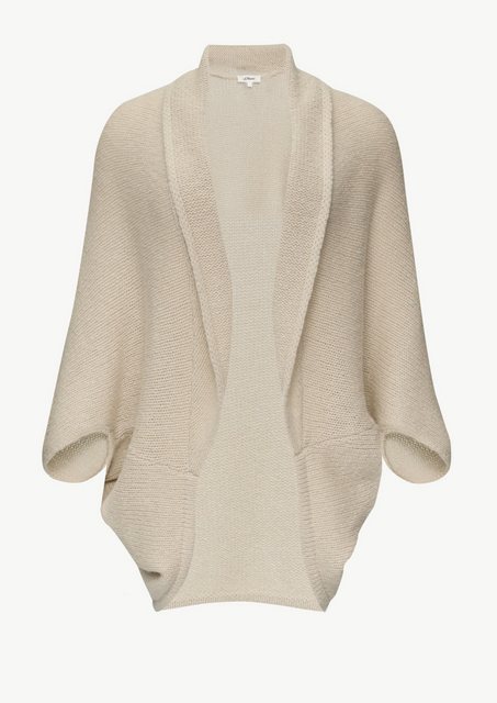 s.Oliver BLACK LABEL Strickjacke Cardigan mit Schalkragen günstig online kaufen