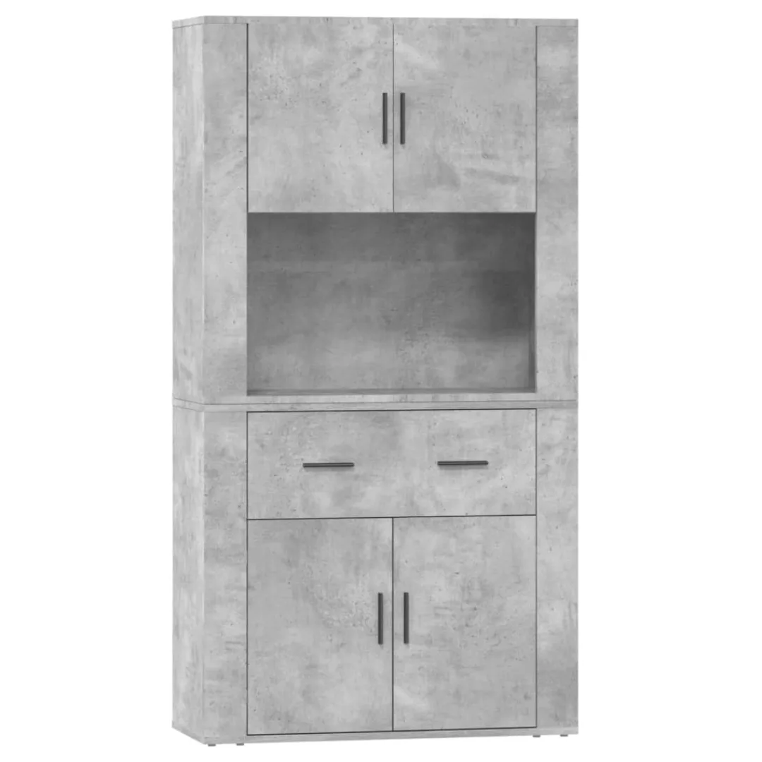 Vidaxl Highboard Betongrau Holzwerkstoff günstig online kaufen