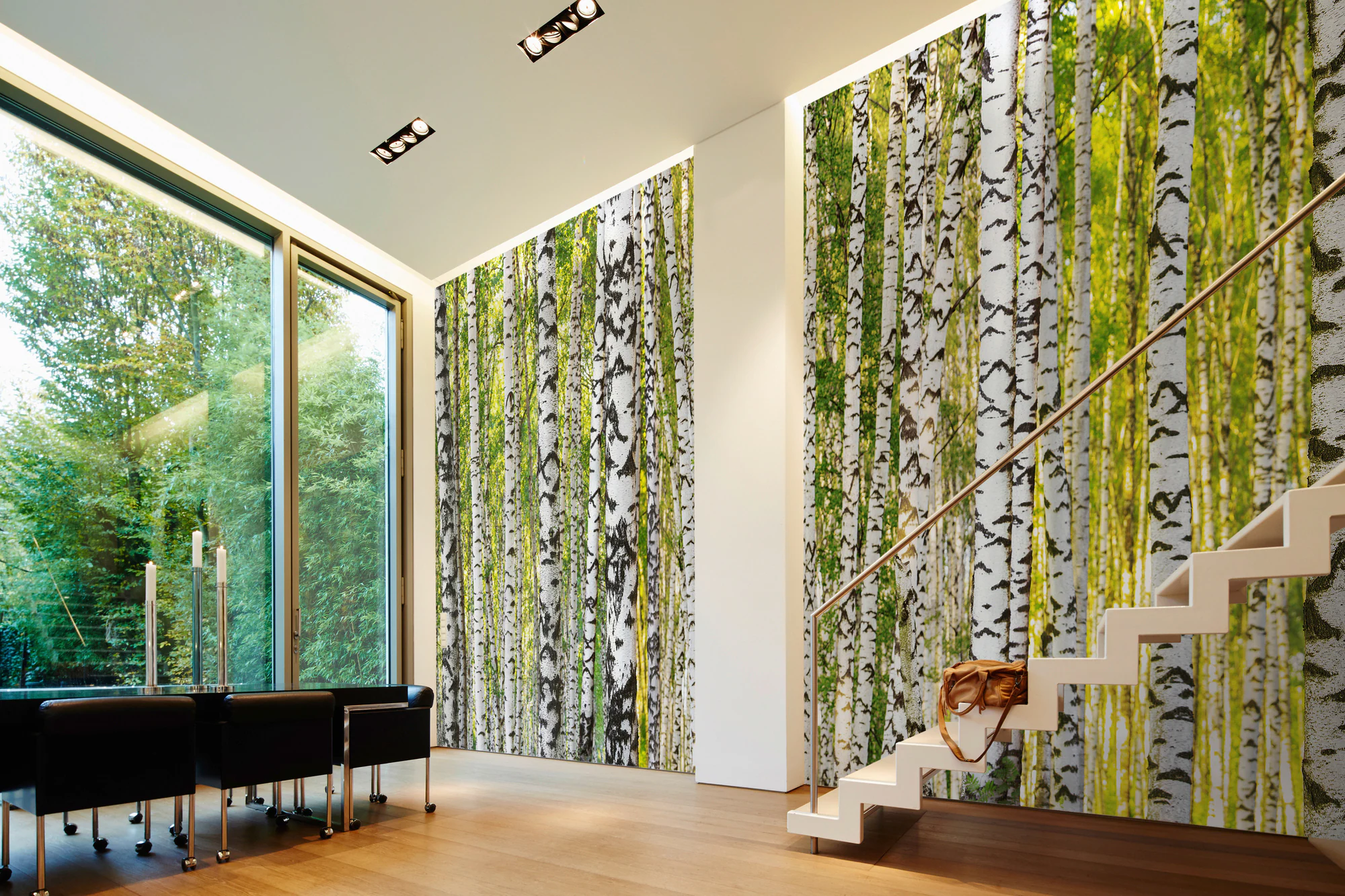 Architects Paper Fototapete »Birch Forest«, Vlies, Wand, Schräge günstig online kaufen