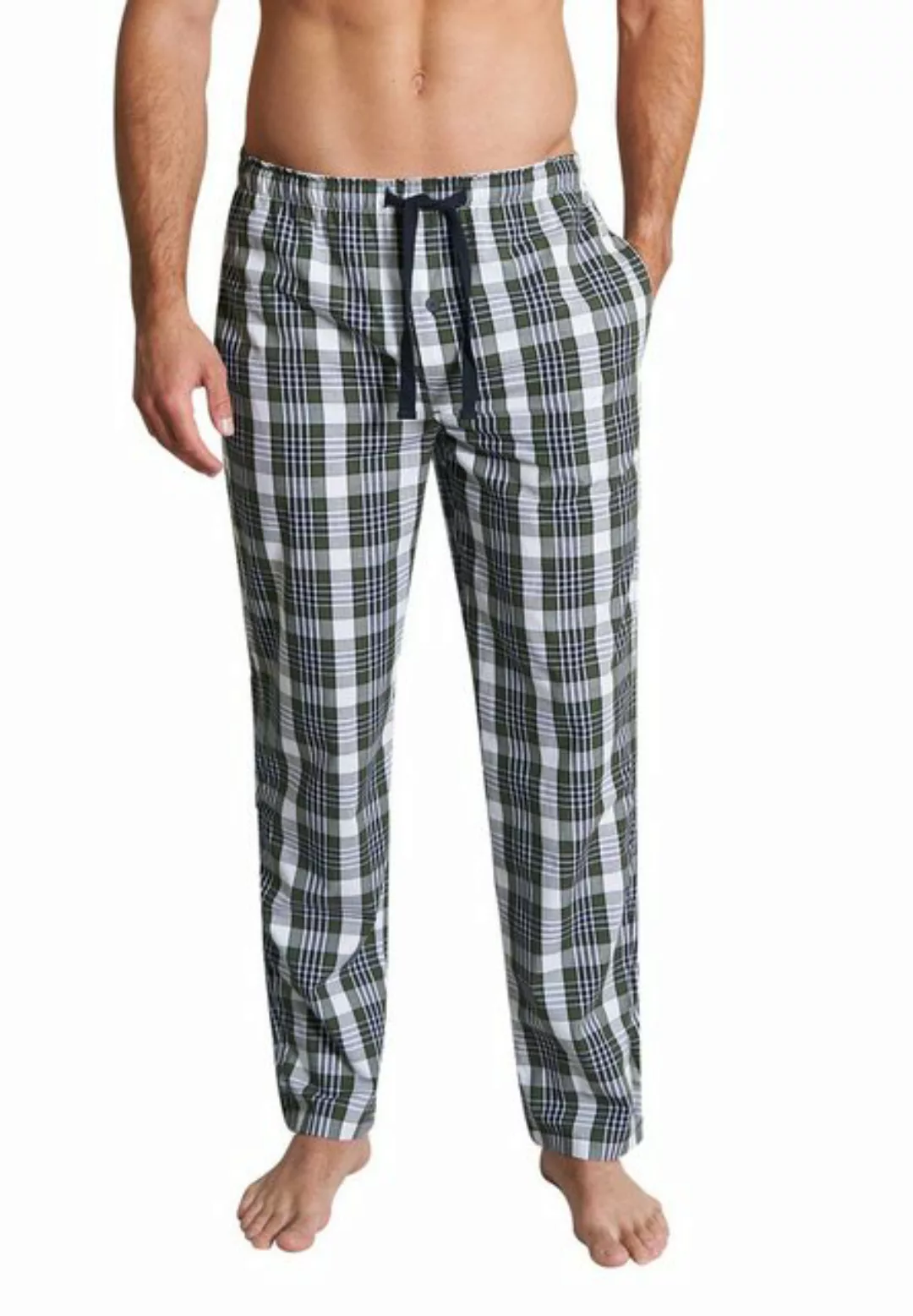 TOM TAILOR Pyjamahose Dakota mit großem Karo-Design günstig online kaufen