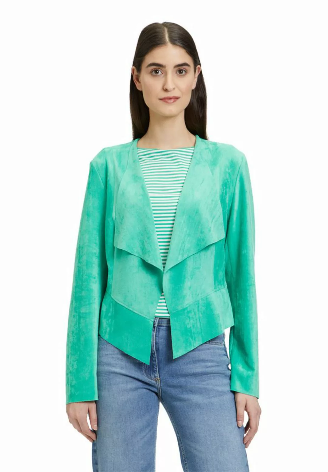 Betty Barclay Jackenblazer "Betty Barclay Sommerjacke ohne Verschluss", Mat günstig online kaufen