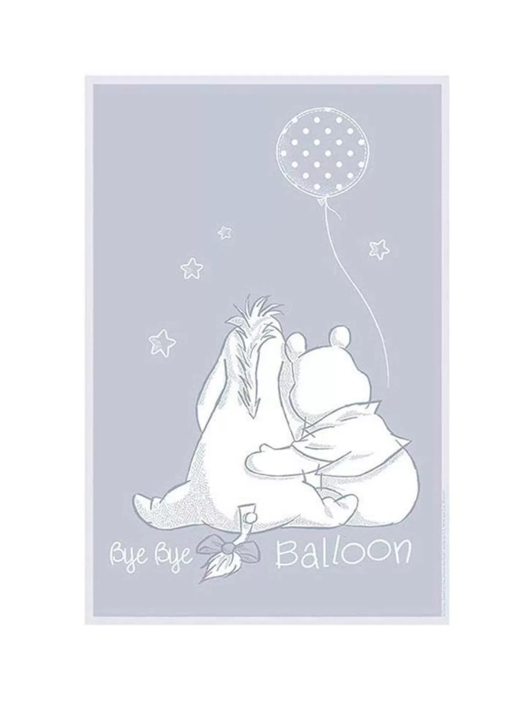 Komar Poster "Winnie Pooh Bye Bye Balloon", Disney, (1 St.), Kinderzimmer, günstig online kaufen