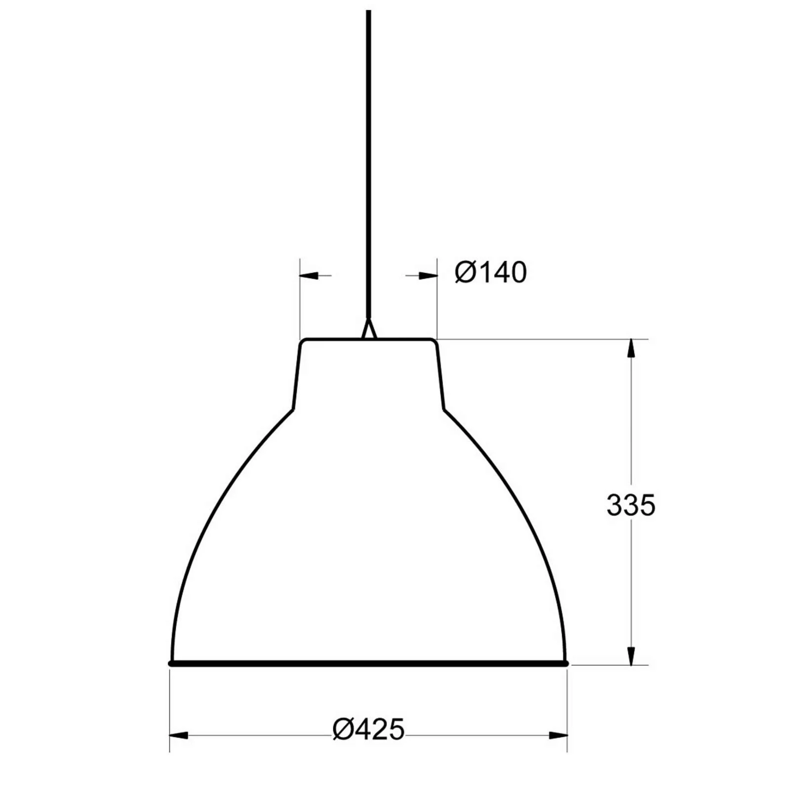 Aluminor S2089 Hängeleuchte im Industriestil günstig online kaufen