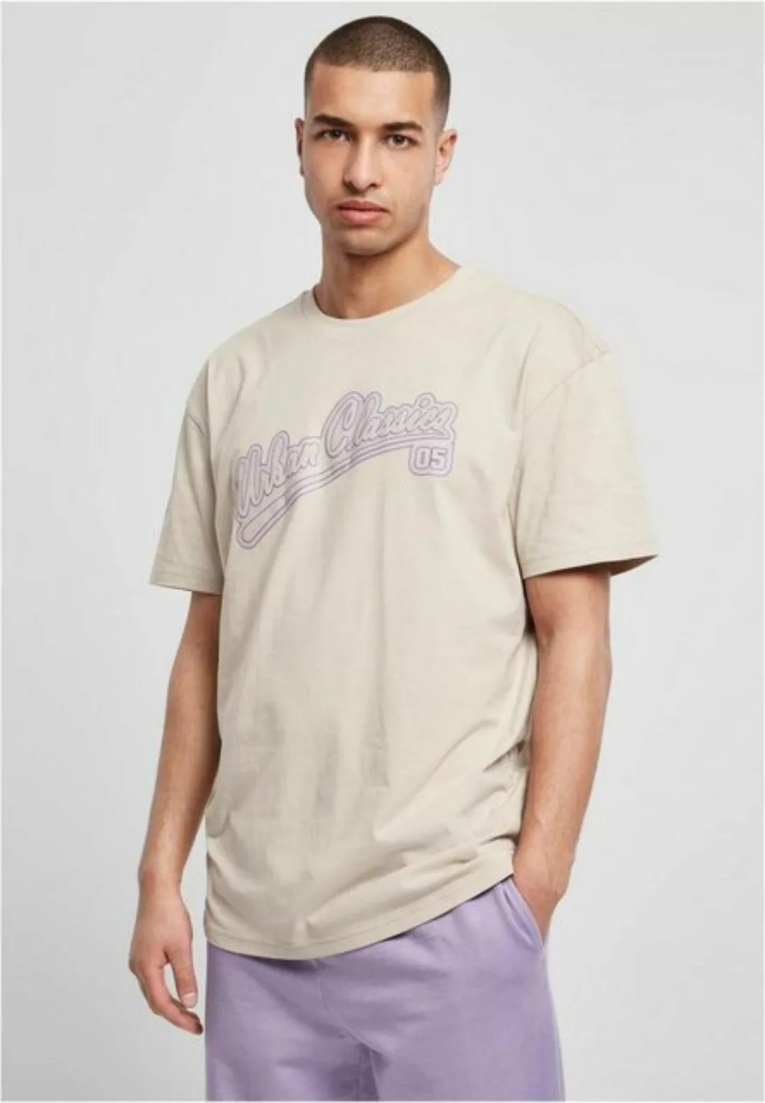 URBAN CLASSICS Rundhalsshirt Baseball Tee Männer T-Shirt günstig online kaufen