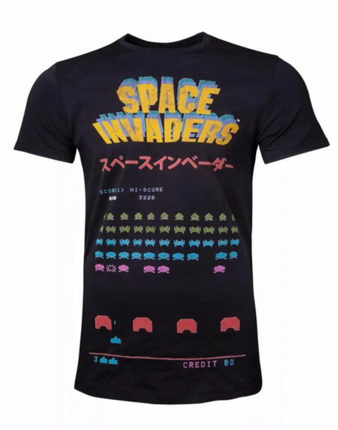 DIFUZED T-Shirt Space Invaders - Level günstig online kaufen