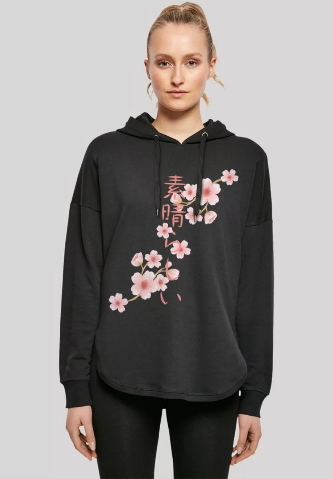 F4NT4STIC Kapuzenpullover "Kirschblüten Asien", Print günstig online kaufen