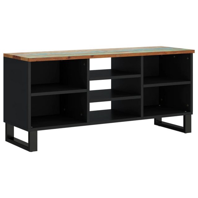 furnicato TV-Schrank 100x33x46 cm Altholz Massiv & Holzwerkstoff günstig online kaufen