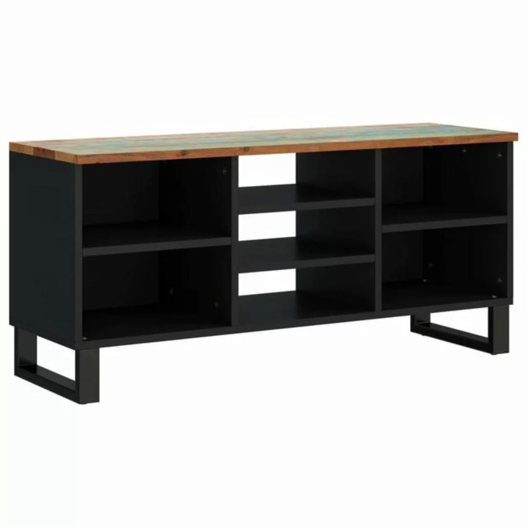 furnicato TV-Schrank 100x33x46 cm Altholz Massiv & Holzwerkstoff (1-St) günstig online kaufen