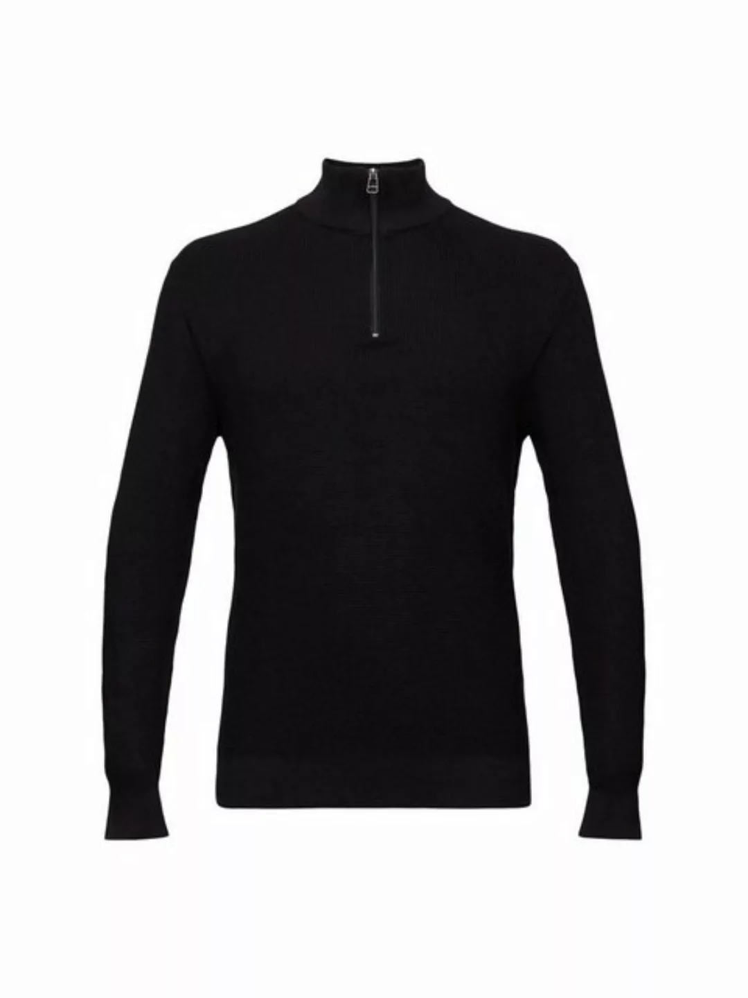 Esprit Rundhalspullover Pullover mit Rundhalsausschnitt, 100 % Baumwolle günstig online kaufen